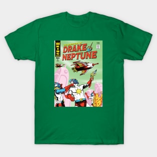 Drake Neptune Comic March 1934 The Parallax Wars T-Shirt